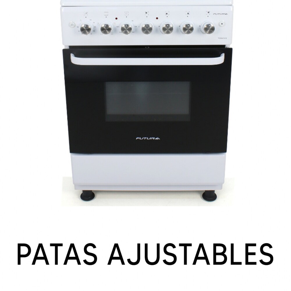Cocina combinada Futura Plus FUT-60-CM31B Valencia negro