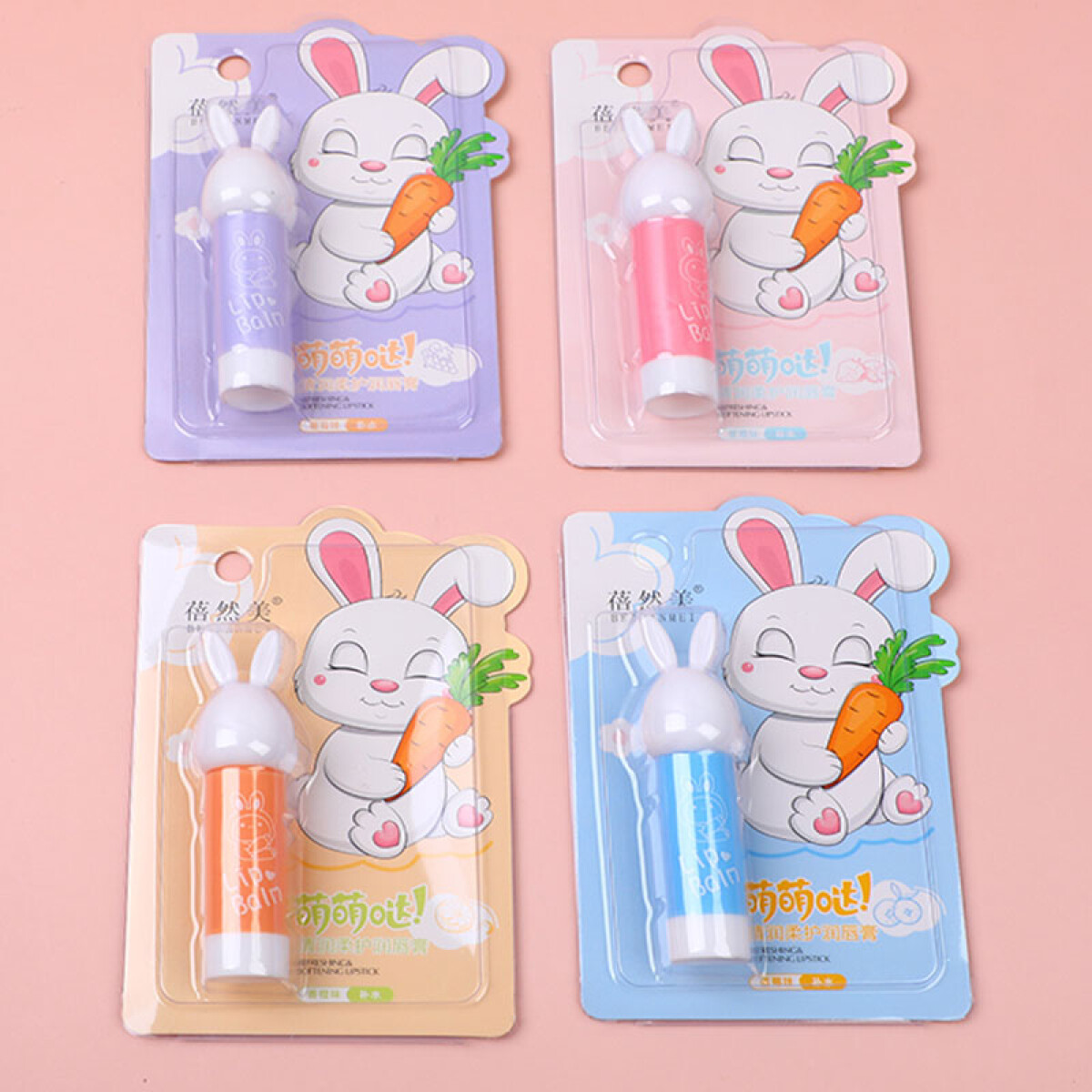 Bálsamo labial hidratante sabor arándano/fresa/naranja/uva - Bálsamo Labial Hidratante Sabor Arándano/fresa/naranja/uva 