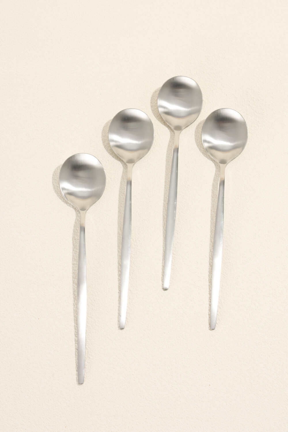 Cuchara Fiordo, Set 4 Un. Plateado Color Unico