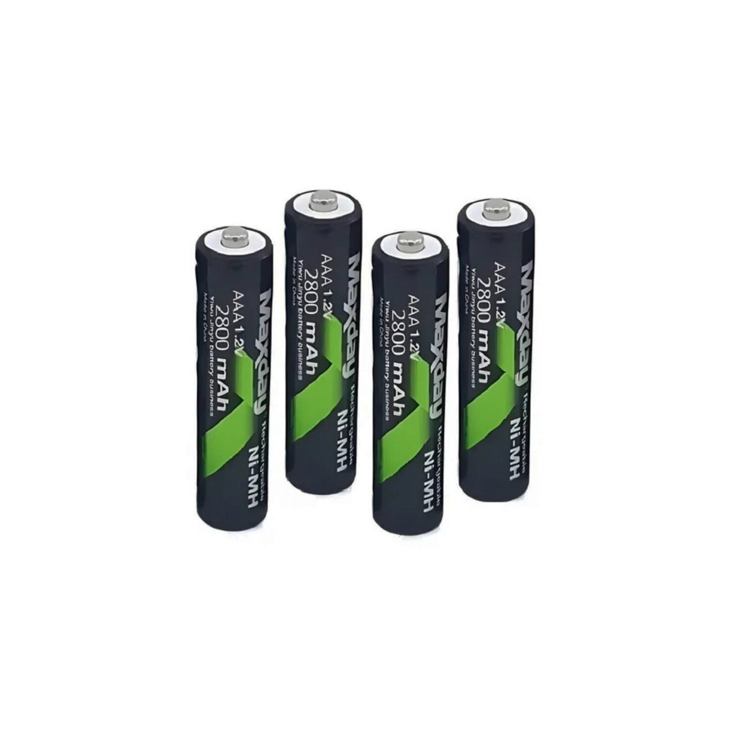 Bateria AAA Recargable 1.2 V - 1100mA x4 Pilas + Cargador
