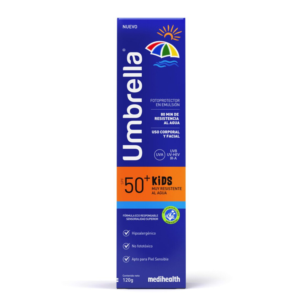 Protector Solar Umbrella Spf 50+ | Waterproof Kids | 120 ml Protector Solar Umbrella Spf 50+ | Waterproof Kids | 120 ml