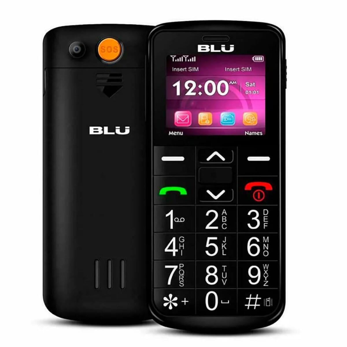 Blu Joy celular 3g teclas grandes dual sim - JOY3G 