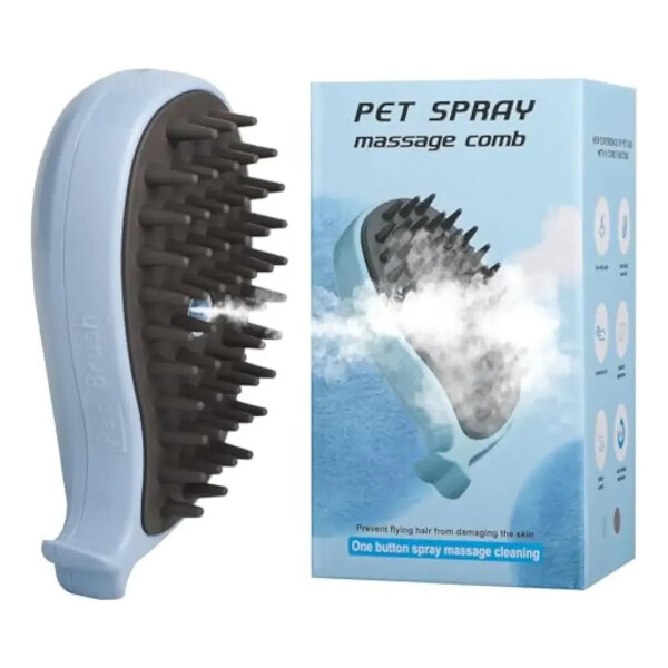 Cepillo Masajeador A Vapor Recargable Para Mascota Cepillo Masajeador A Vapor Recargable Para Mascota