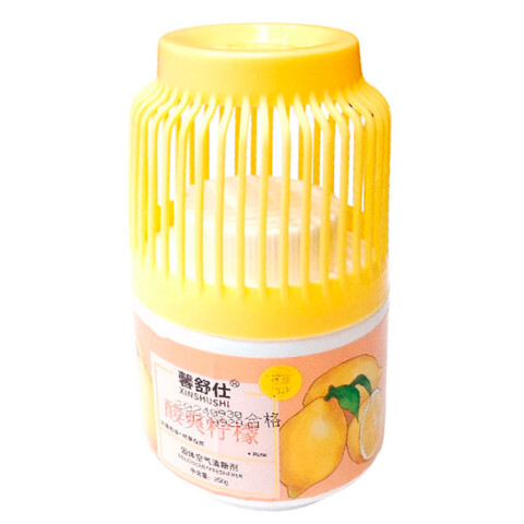 Perfumador ambientador de espacios aroma rosa, limón 250g Perfumador Ambientador De Espacios Aroma Rosa, Limón 250g