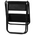 Silla Plegable De Playa Infantil Camping Metal Resistente Variante Color Negro