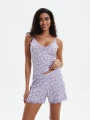 MUSCULOSA CON ENCAJE ESTAMPADO 1