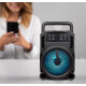 Parlante Bluetooth Con Luz Led De Colores Negro