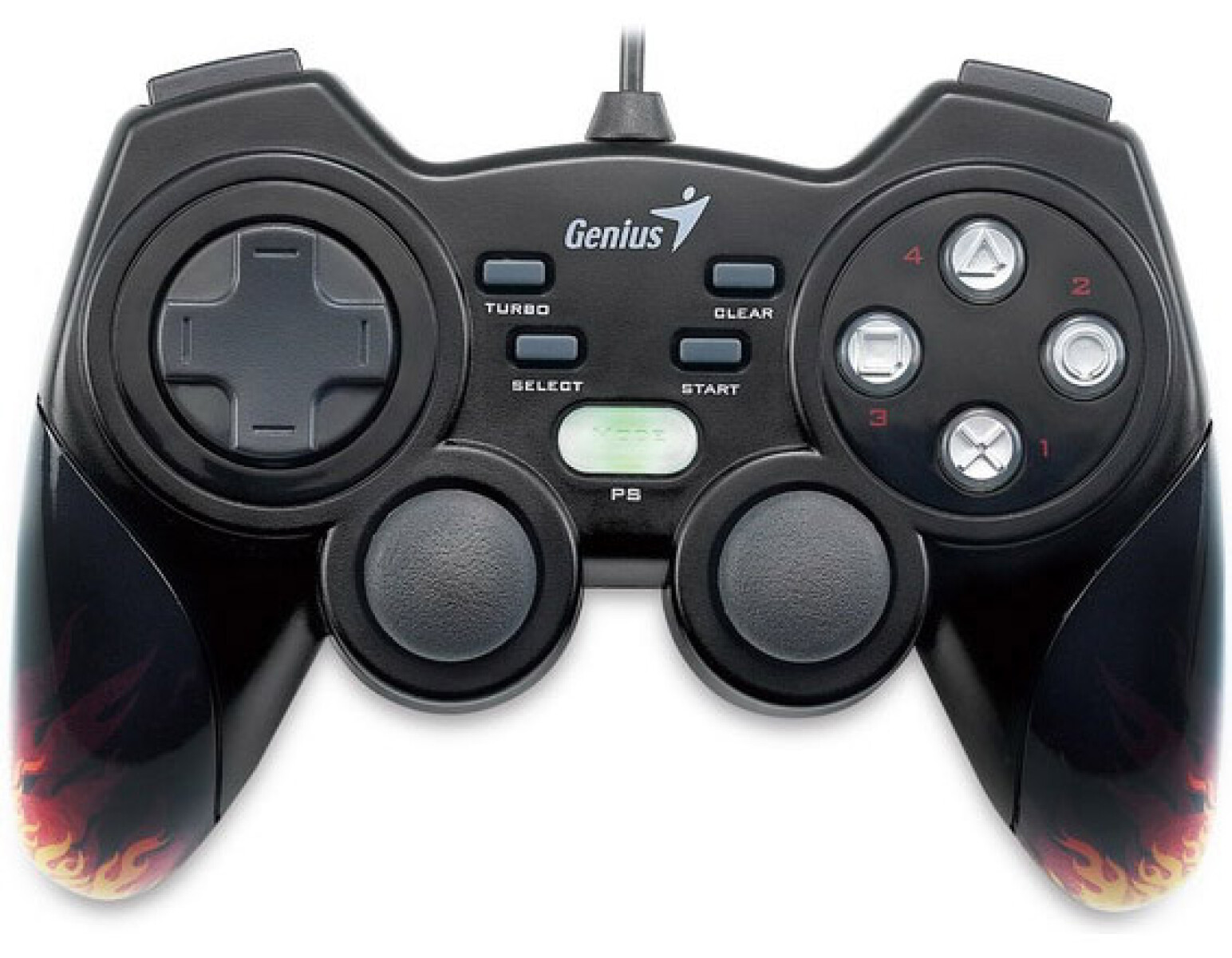 Joystick Gamepad Genius 12 Botones para Pc y PS3 