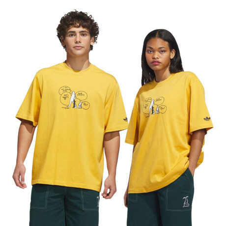 Remera Adidas Mark Gonzales Amarillo