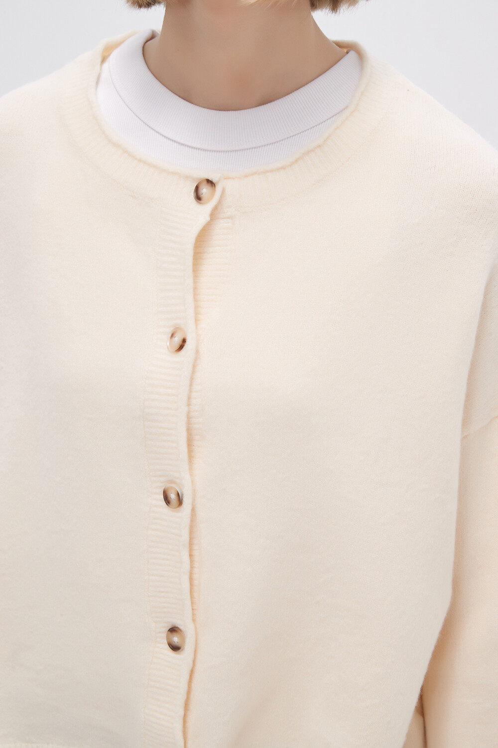Cardigan Dialoy Crudo / Natural