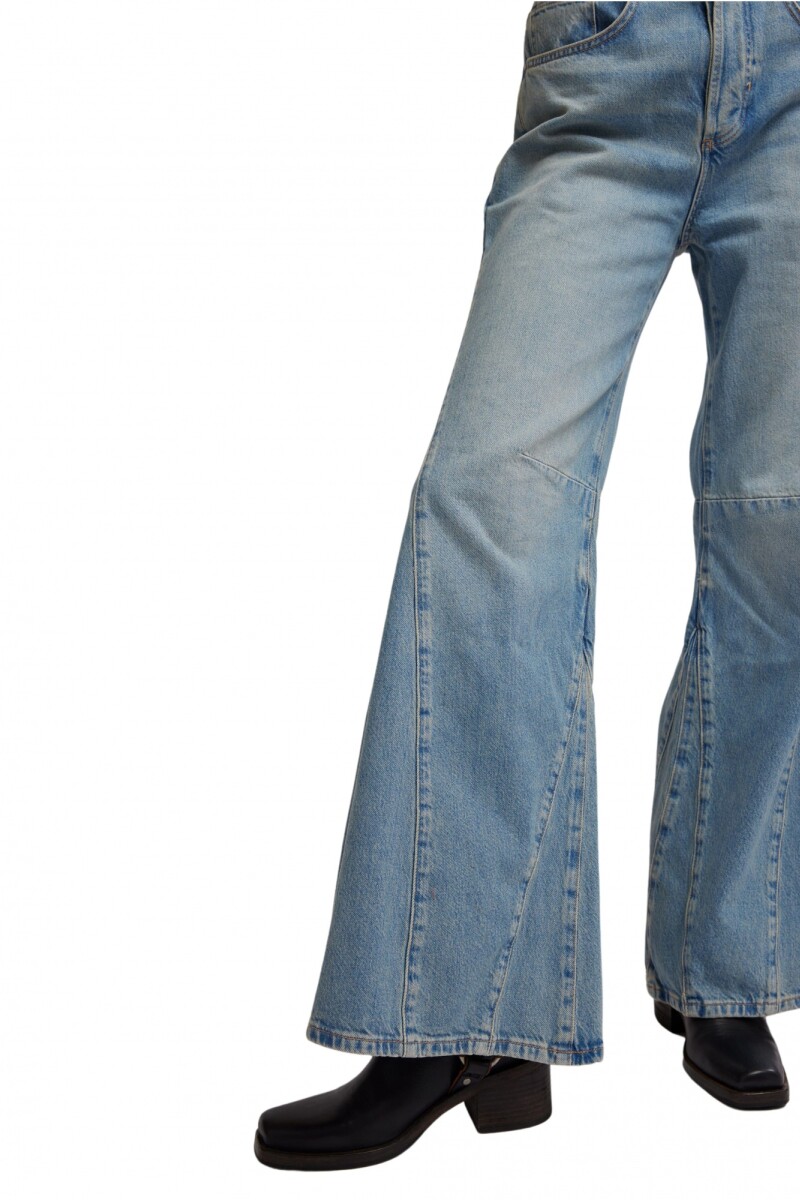 EDEN HIGH SLOUCHY JEAN Azul