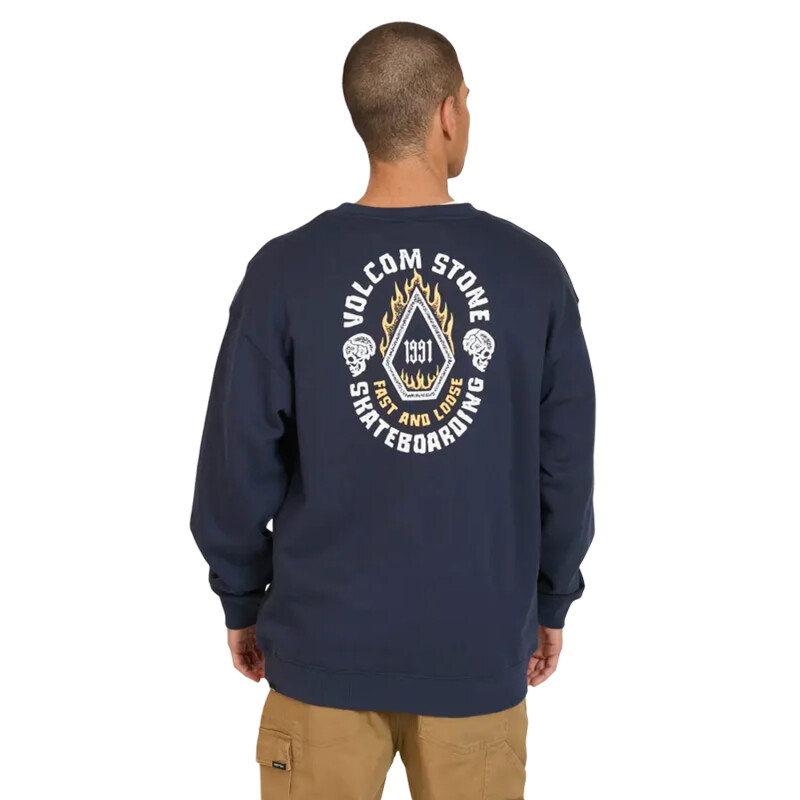 Buzo Volcom Round About - Azul Buzo Volcom Round About - Azul