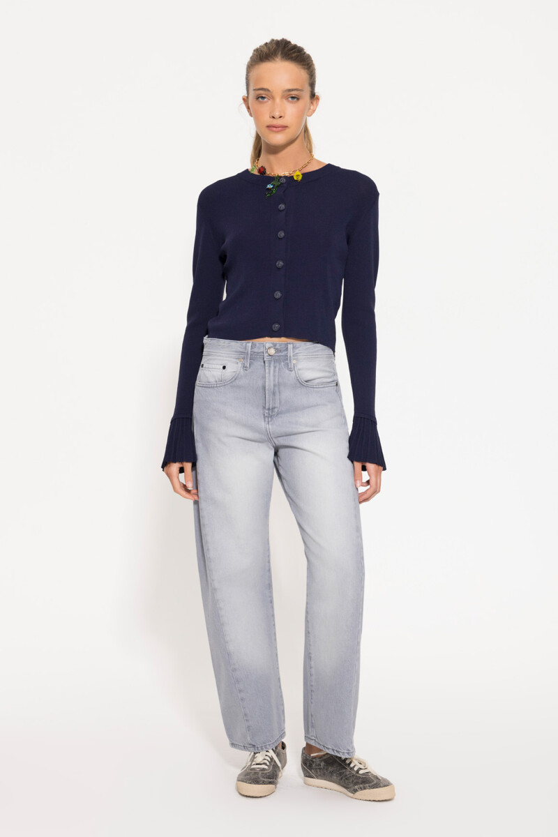 JEANS MICK GREY Gris