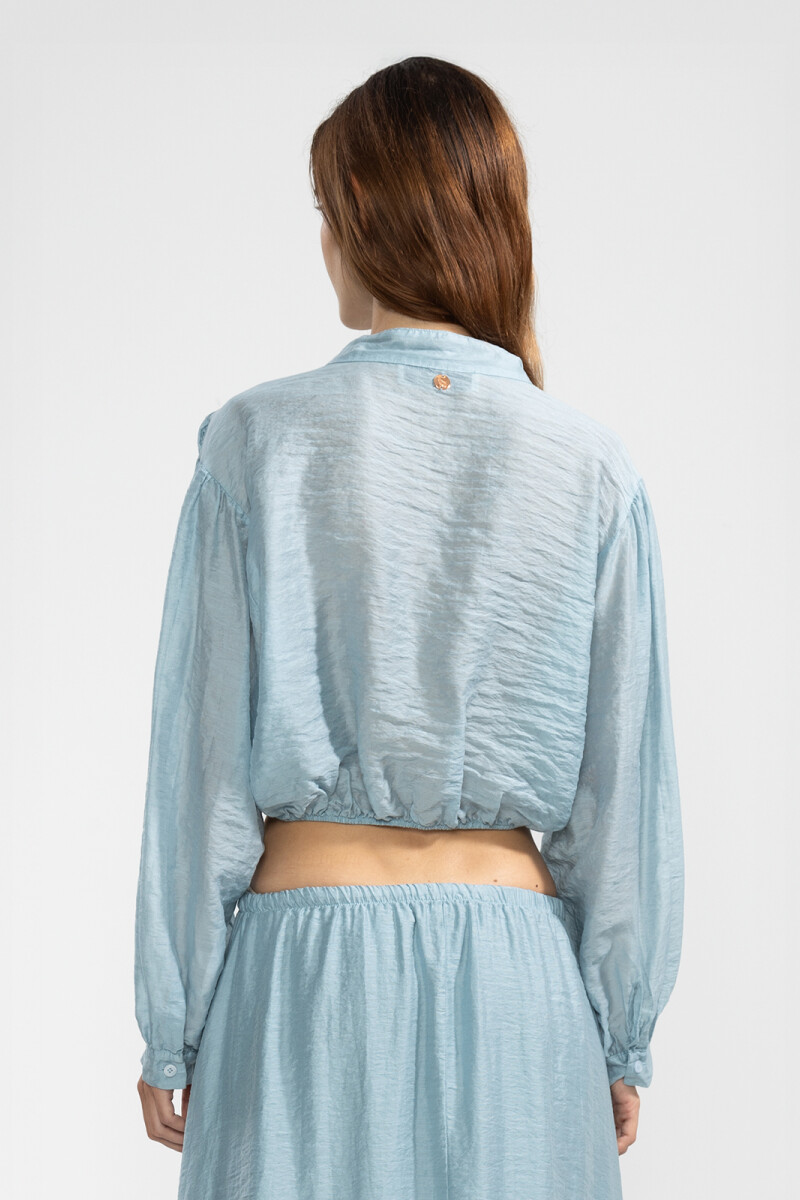 ABBY SHIRT Aqua