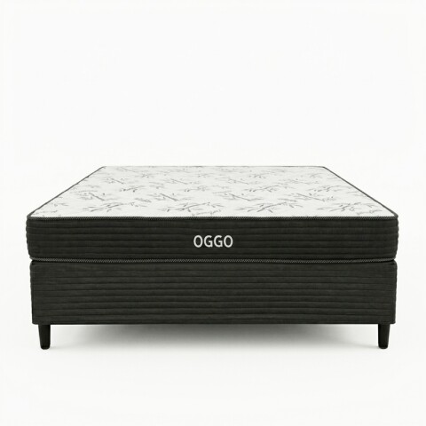 Sommier SUPER MEGA Oggo® - Espuma - GARANTIA 1 AÑO 2 Plaza - 138 cm