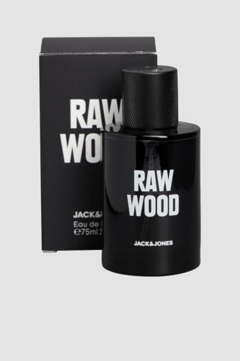 Fragancia Raw Wood - 75ml Black