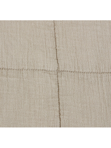 Manta throw acolchada VALMUE 130x180 beige Manta throw acolchada VALMUE 130x180 beige