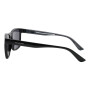 Lentes De Sol One Piece Bossa Nova De Policarbonato Negro/Negro