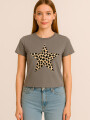 Remera Violeta Estampado 5