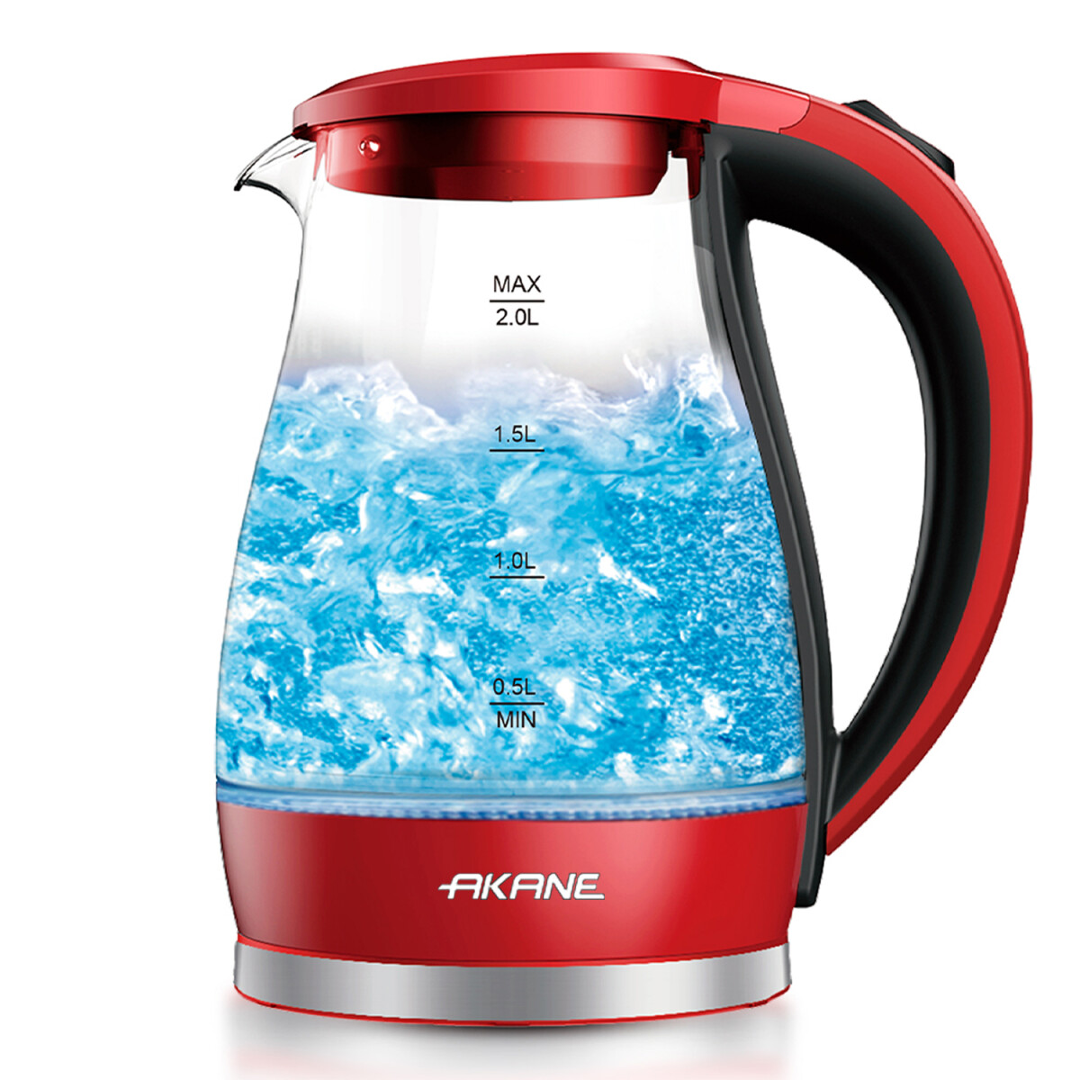 Jarra Eléctrica Akane 2l 2000w A.80159 - ROJO 