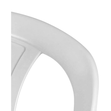 Silla de plástico para jardín MOR Bistró hasta 140kg Blanco