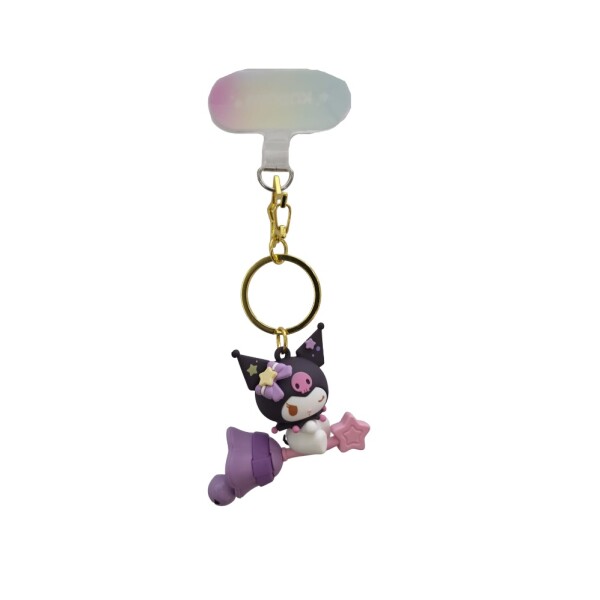 Llavero cascabel Sanrio Kuromi