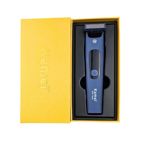 Afeitadora Corta Pelo Barba Recargable Azul