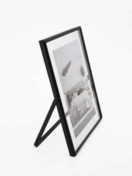 PORTARRETRATO METAL NEGRO