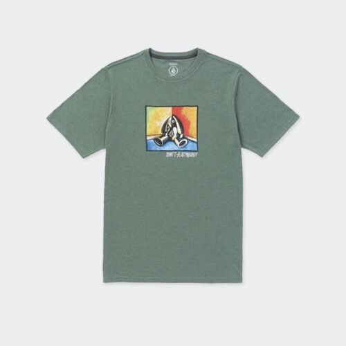 Remera Volcom Soft And Stoney Verde
