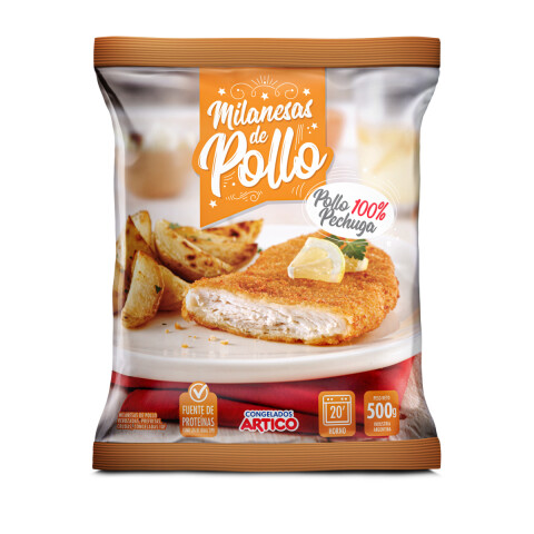 MILANESA DE POLLO - 500 grs Milanesa De Pollo - 500 Grs