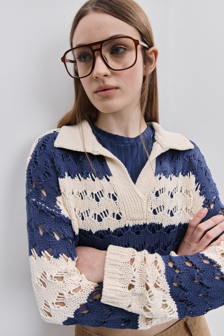 SWEATER PAUSA Azul Marino
