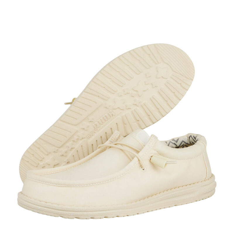 Wally Stretch Canvas - Hombre Stone White