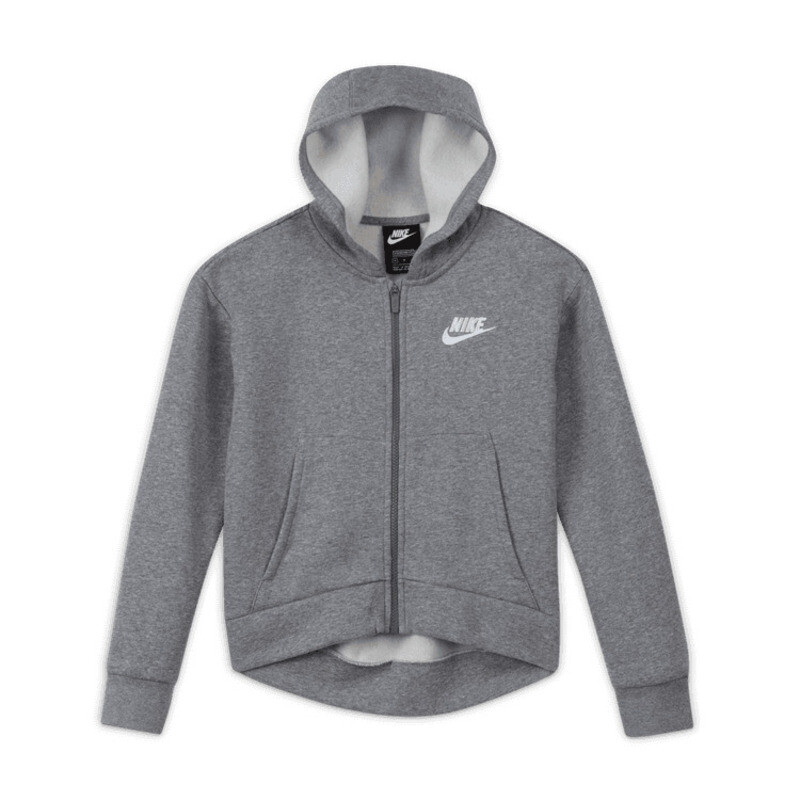 Canguro Nike Fleece de Niños - DC7118-091 Gris