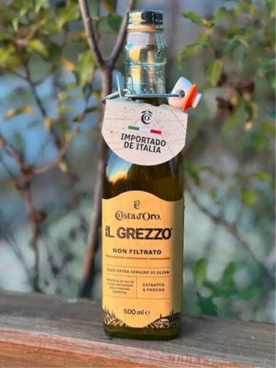 NAT-COSTA DE ORO EXTRA VIRGEN IL GREZZO NO FILTRADO 500ML 