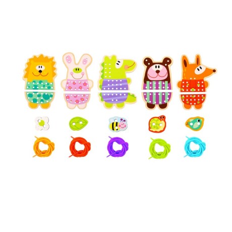 tooky toy 5 in 1 lacing animals tooky toy 5 in 1 lacing animals