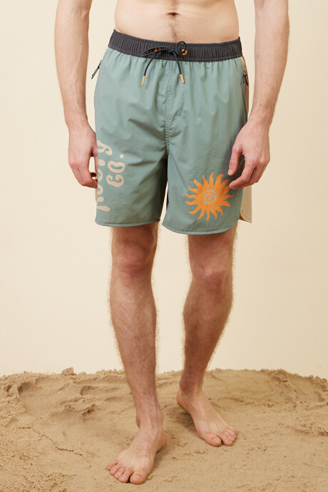 SHORT KOHRA RUSTY Azul Piedra