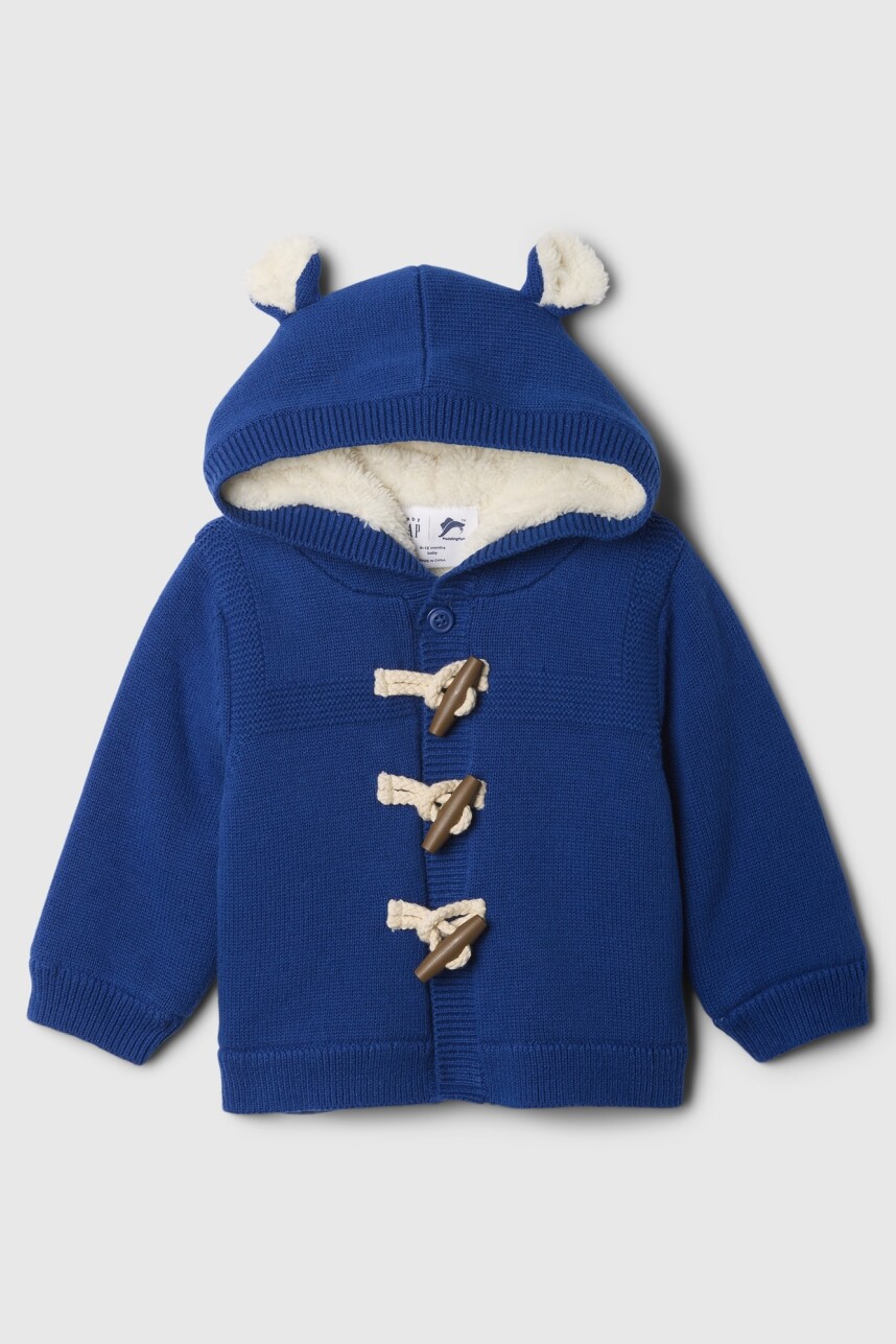 Canguro Con Felpa Paddington Bebé Sodalite Blue 19-3953