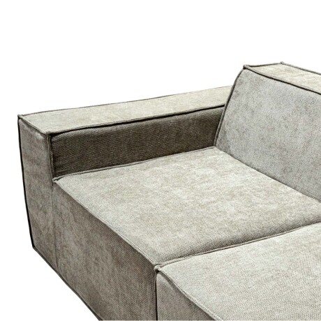 SOFÁ MODULAR 3 CUERPOS ESPUMA NATURAL-BEIGE LUNA BEIGE