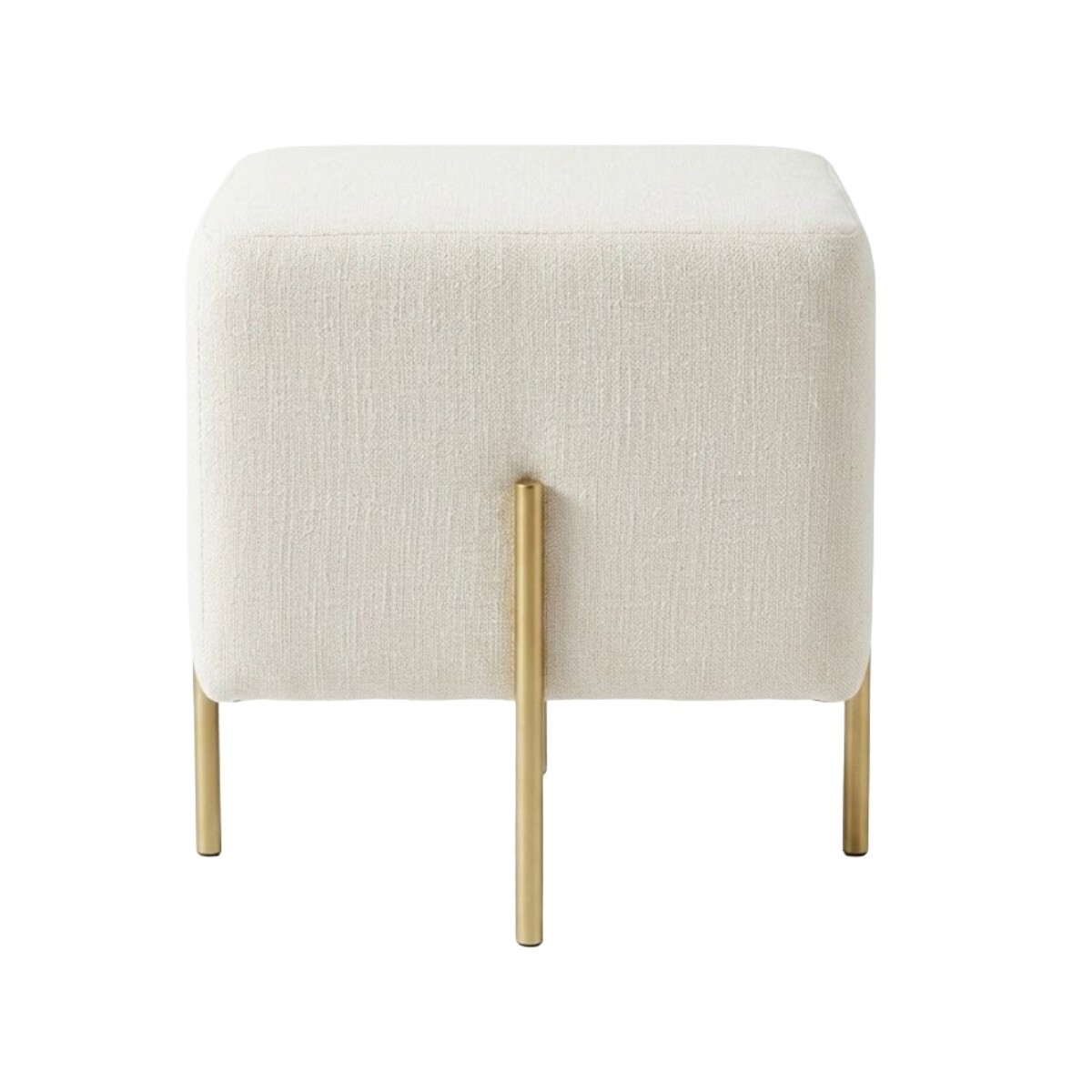 PUFF BEIGE CL 40X40X40CM 