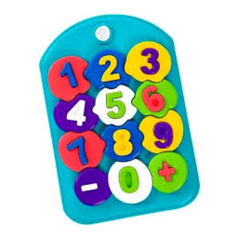 Juguete Didáctico Puzzle Encastrable De Números Calesita Juguete Didáctico Puzzle Encastrable De Números Calesita