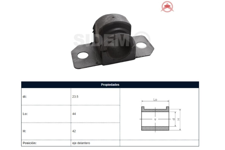 Buje Ford Ecosport 17-25 Der/Izq Buje Ford Ecosport 17-25 Der/Izq