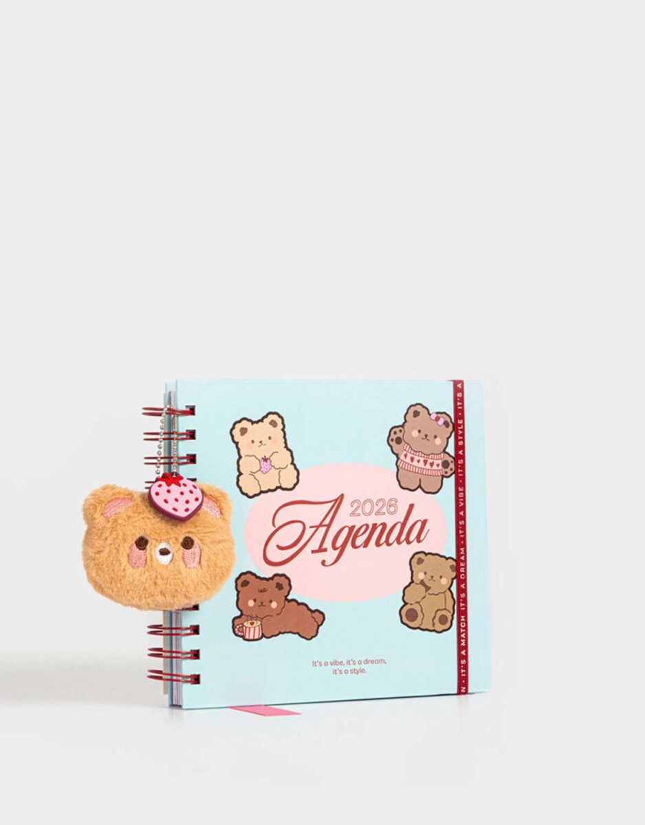 Agenda Ositos 2026 - Combinacion Multicolor 