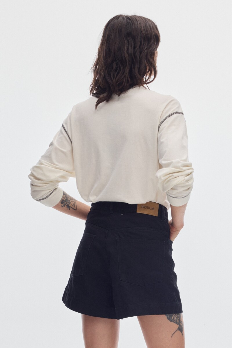 Short Arlo Solid Black