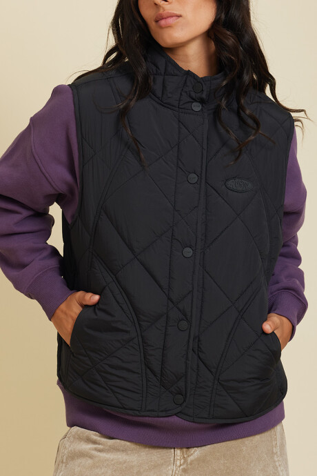 CHALECO JIZU RUSTY Negro