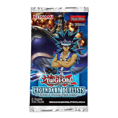Booster Yu-Gi-Oh! Legendary Duelists: Duels From The Deep [Inglés] Booster Yu-Gi-Oh! Legendary Duelists: Duels From The Deep [Inglés]
