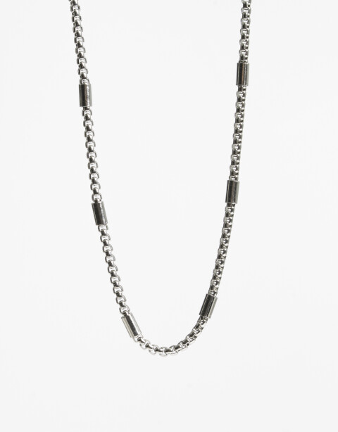 Collares Cortos Metal Collar Corto Men´s Collection - Plateado