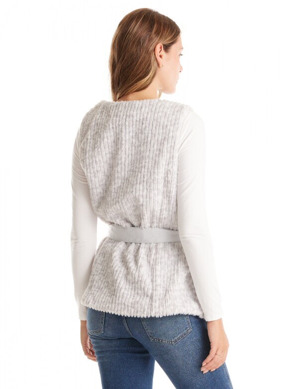 Chaleco Soft Cinto GRIS CLARO