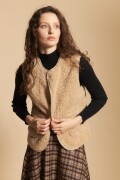 CHALECO DEMPSIE Beige