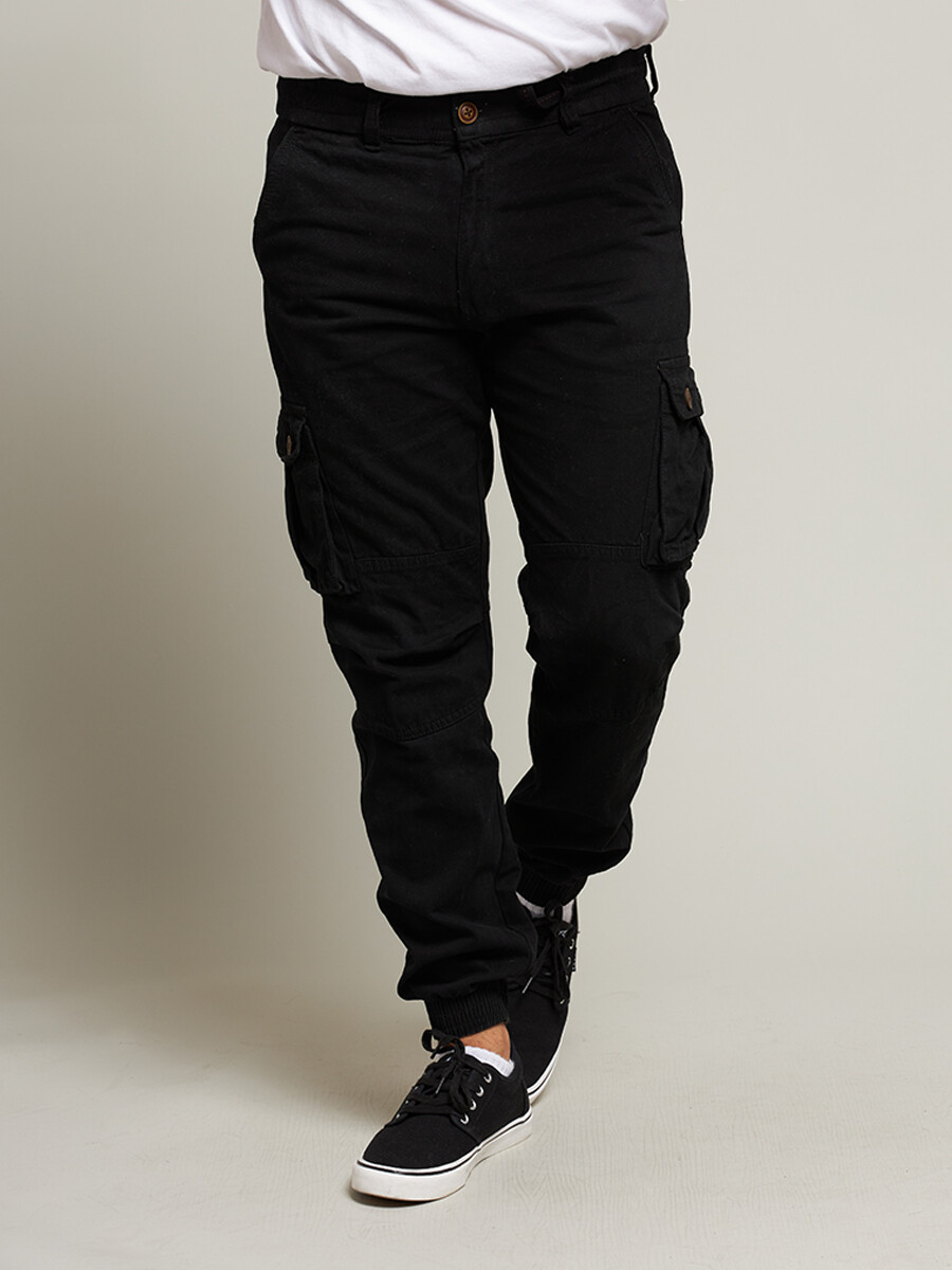 PANTALON CARGO ENCOR DIXIE Negro