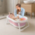 Bañito Plegable Cambiador Baño Bañera Bebes Ducha Banito Imback Color Rosa Bañito Plegable Cambiador Baño Bañera Bebes Ducha Banito Imback Color Rosa